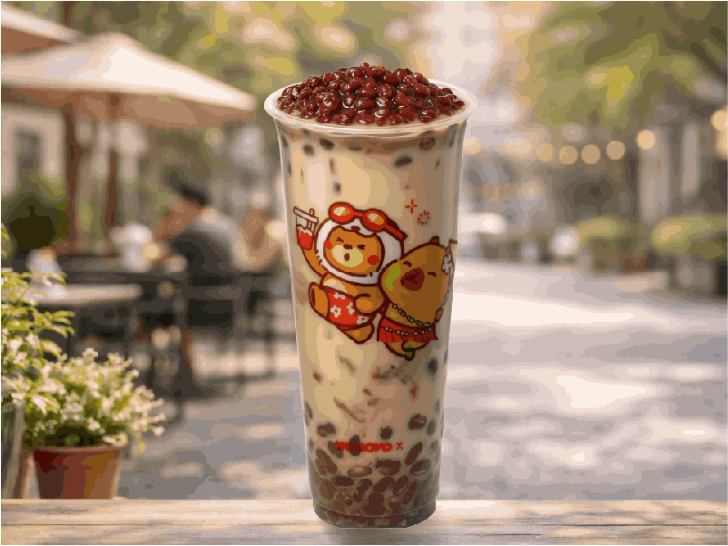 Momoyo milk tea visual