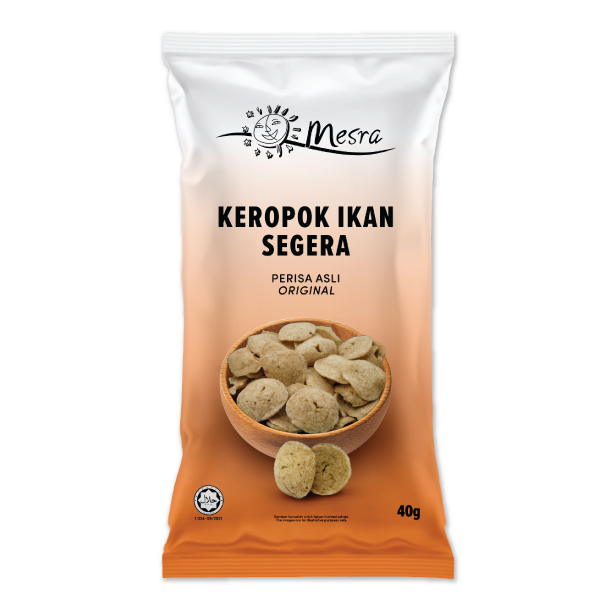 Mesra Keropok Ikan Segera Perisa Bali