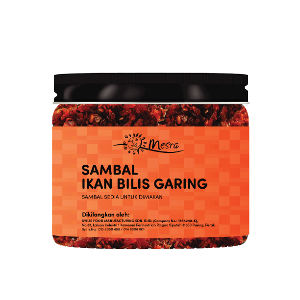 Mesra Sambal Ikan Bilis Garing 500G
