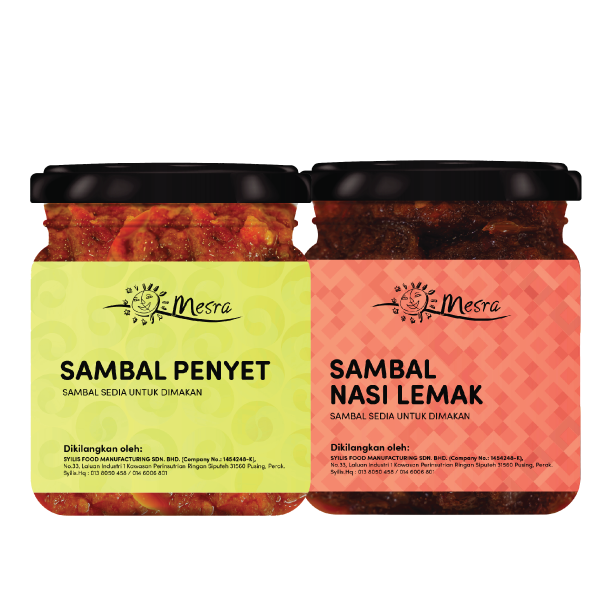 Mesra Sambal Ikan Bilis Garing 500G