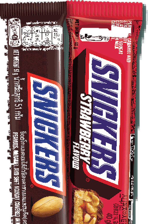 SNICKERS PEANUT / STRAWBERRY 51/40GM