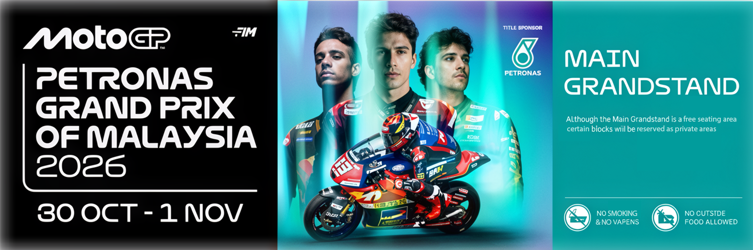 MotoGP x PETRONAS Sprinta e-ticket